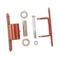 thumbnail image 3 of Bisagras para portones con pernos que se atornillan al poste de la puerta Piezas de servicio pesado Accesorios de hierro de alto rendimiento para, 3 of 9
