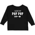 thumbnail image 3 of Inktastic I Love My Pop Pop with Arrow Boys or Girls Long Sleeve Toddler T-Shirt, 3 of 5