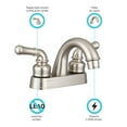 thumbnail image 5 of Dura Faucet Classical Arc Spout Lavatory Faucet for RV Bathrooms - Brushed Satin Nickel, 5 of 6