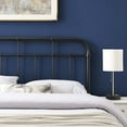 thumbnail image 6 of Headboard, Twin Size, Metal, Black, Modern Contemporary Urban Design, Bedroom Master Guest Suite, 6 of 6