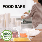 Wevac Vacuum Seal Bags 8 x 12 x 250 Count , Pre-cut Vacuum Sealer Bags Storage Bag for Food Saver
