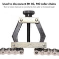thumbnail image 3 of Rompedor de Separadores de Cadena de Rodillos, extractor de cadena de Rodillo de Alta Dureza de Durabilidad Larga fácil de Usar para 60 80 100 Y Superiores A Las Cadenas de, 3 of 7