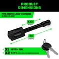 thumbnail image 5 of Rhino USA Trailer Hitch Pin (2.5 Inch) Patented 5/8" Locking Receiver Hitch Pins for Class V Hitches, 5 of 7