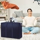 thumbnail image 1 of Bolsa de viaje tipo lona organizadora para mudanzas | Bolsa acolchada de gran capacidad de tela no tejida para ropa y ropa de cama, 1 of 5