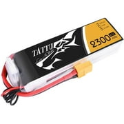 Tattu 14.8V 2300mAh 4S 45C LiPo Battery Pack with XT60 Plug for FPV Racing