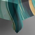 thumbnail image 4 of Blue and Gold Marble Glitter Streaks Pattern Rectangle Tablecloth 60"x102",Waterproof Polyester Rectangle Table Cloth, Wipeable Spillproof Polyester Tablecloth for Dining, Camping, Indoor and Outdoor, 4 of 6