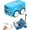 Blue, variant on Magic Interactive Smart Minibus, Magic Smart RC Bus– Gesture & Remote Control Mini Vehicle with Line Following, Obstacle Avoidance, LED Expressions & Music, Interactive Sensor