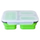 thumbnail image 2 of Bearachild Fiambrera de silicona plegable portátil para oficina, senderismo, comida, frutas, sándwich, contenedor lavable, fiambrera para niños Mostrada Verde, 2 of 6