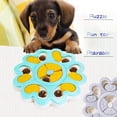thumbnail image 5 of Juguete de comida para perros - Juguetes inteligentes e interactivos para mascotas, mejora el entrenamiento canino, comedero IQ gris, 5 of 5