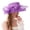 Purple, variant on GZWYHT Tea Party Hats For Women,Cocktail Tea Party Wedding Sun Hat Bridal Wedding Church Dress Hat Sun Cap Bucket Bowler Hat Flower Wide Brim Sun Hat