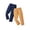 Blue, variant on LYHaoo Boys School Uniform Pants, Kids Twill Pants Elastic Waist Straight Leg Dress Pants for School & Daily Wear(Blue)