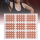 thumbnail image 4 of Cinta Atlética, Cinta De Kinesiología Cinta Cruzada Para La Cara 10PCS Cinta Elástica De Kinesiología Cruzada En Espiral Cintas Cruzadas De Fisioterapia 74x98, 4 of 8