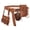 Brown, variant on 5Pcs Renaissance Belt Steampunk Medieval Viking Leather Belt Pouch with 3 Potion Bottles for Women Men Outfits Accessories