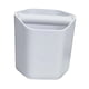 thumbnail image 3 of Knock Boxes Contenedor de basura para moler, utensilios de café Caja para golpear café, contenedor de basura para cafetería, cocina, hotel, blanco, 3 of 9