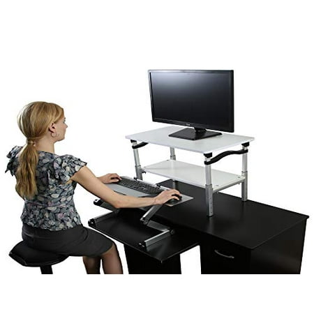 Lift Standing Desk Converter Tall Adjustable Height Portable