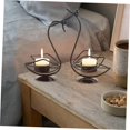 thumbnail image 1 of Candelabro de hierro DENGXMXG forma de cisne soporte para velas decoración de mesa, 1 of 5