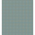 thumbnail image 2 of Abstract Duvet Cover Set, Repeating Vintage Influenced Motifs, Decorative 2 Piece Bedding Set with 1 Pillow Shams, Twin Size, Petrol Blue Beige, by Ambesonne, 2 of 2