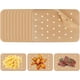 thumbnail image 1 of 200 hojas de papel pergamino para freidora de aire Ninja Foodi Dual Air Fryer, compatible con papel pergamino perforado antiadherente, 1 of 5