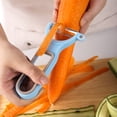 thumbnail image 5 of Upgrade Potato Peeler for Kitchen,1 PCS Stainless Steel Vegetable Peeler,Y Veggie Food Peeler for Apple Fruit Carrot Zucchini Cucumber,Good Grip Makes Peeling Very Easy, 5 of 5