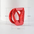 thumbnail image 4 of OFFCURVE Red Push to Start Button Ignition Cover for Car Engine Start Stop Button for 2024 Lamborghini Ignition Switch, 4 of 6