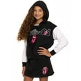 thumbnail image 5 of Rolling Stones Girls Fleece Skort, Sizes 4-16, 5 of 5