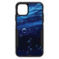 thumbnail image 1 of DistinctInk Custom SKIN / DECAL compatible with OtterBox Commuter for iPhone 11 Pro (5.8" Screen) - Water Bubbles Blue, 1 of 5