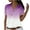 White, variant on fartey Womens Button Down Blouses 2024 Plus Size Gradient Print Tunic Shirts Casual Short Sleeve Lapel Cardigan Blouses, S-6XL