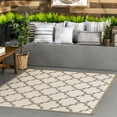 thumbnail image 2 of Allard Striped Shag Area Rug, 2 of 4