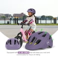 thumbnail image 3 of XJD Kids Bike Helmet Toddler Helmet Age 1-8 years old, Adjustable Skateboard Helmet for Boys Girls Lightweight Kids Helmet, Purple S, 3 of 9