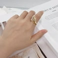 thumbnail image 2 of Trendy CZ Hand Open Rings for Women Unique Design Cubic Zirconia Crystal Dainty Adjustable Finger Comfort Fit Eternity Ring Promise Love Friendship Wedding Band Charm Jewelry for Her Girlfriend, 2 of 10