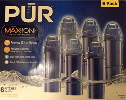 PUR Water Pitcher Replacement Filter - 6 pack