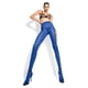 thumbnail image 3 of Malla Media Pantimedia Microfibra Para Dama Licra 3d Sexy 3 Piezas Azul Rey Unitalla, 3 of 6