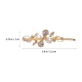 thumbnail image 2 of unbranded 2Ud Pasadores Decorativos Dorados Para El Con Floral Para Bodas, 2 of 8