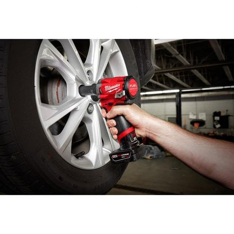 Milwaukee-2555P-20 M12 FUEL Stubby 1/2 in. Pin Impact Wrench