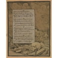 thumbnail image 2 of Elihu Vedder 15x18 Gold Ornate Wood Frame and Double Matted Museum Art Print Titled - Theology (1883-1884), 2 of 4