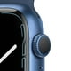 Apple Watch Série 7 GPS, Boîtier en Aluminium Bleu 45mm avec Bande Sport Bleu Abyss - Regular(New-Open-Box) – image 2 sur 5