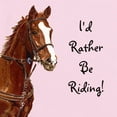 thumbnail image 2 of CafePress - Id Rather Be Riding! Horse Long Sleeve Infant Body - Long Sleeve Cotton Baby Bodysuit, 2 of 4