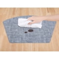 thumbnail image 3 of REGALWOVEN Set of 6 Faux Leather Placemats for Kitchen Dining Table Decor Washable Heat Resistant Table Placemats Wipeable Table Mat Light Blue 19*12in, 3 of 7