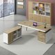 thumbnail image 3 of Storage Writing Desk Gaming Counter Monitor Students Vanity Office Desks Workstation Scrivanie Per Computer Wood Furniture My Lux Decor Round, 3 of 10