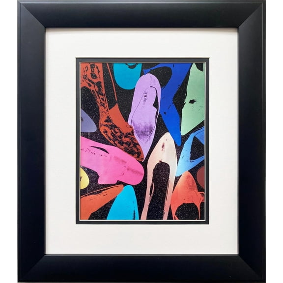 Andy Warhol "Diamond Dust Shoes" CUSTOM FRAMED Pop Art Generic