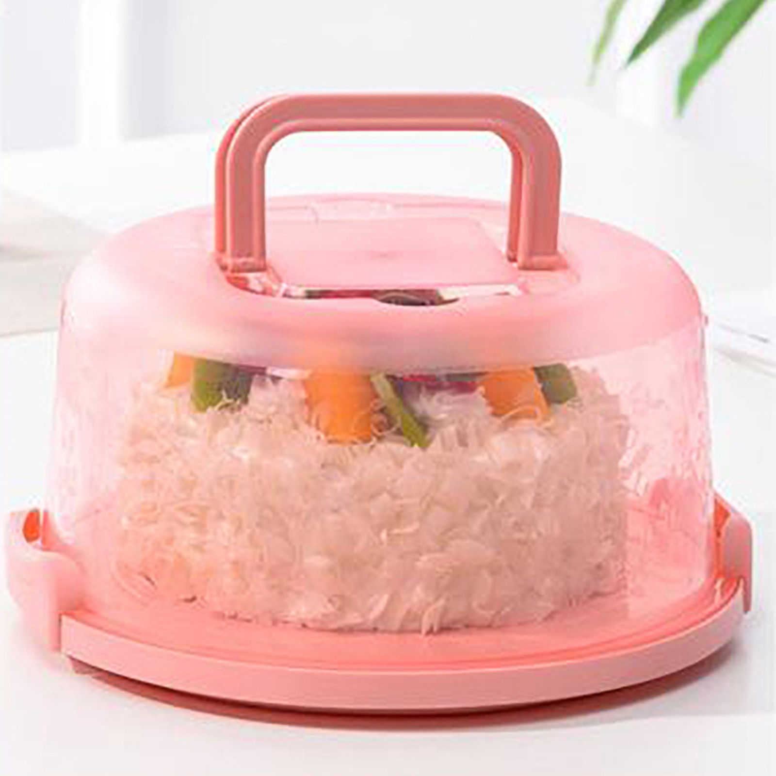 IMossad Cake Carrier with Lid and Handle Cake Transport Container ...