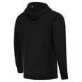 thumbnail image 3 of Men's Antigua Black Los Angeles Chargers Brushed Carbon Victory Pullover Hoodie, 3 of 4
