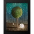 thumbnail image 2 of Noblin, Greg 19x24 Black Modern Framed Museum Art Print Titled - Tappy and the Moon, 2 of 5