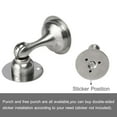 thumbnail image 3 of Uxcell 55 mm Soft Catch Non-noise Magnetic Home Doorstop Protector Stainless Steel 1 Pcs Silver Tone, 3 of 7