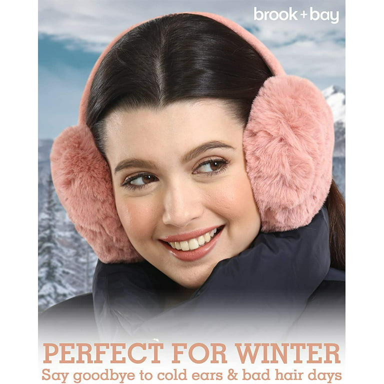 Ear Muffs for Women - Winter Ear Warmers - Soft & Warm Cable Knit