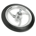 thumbnail image 1 of Remplacement de Roue pour Fauteuils Roulants, Roues avant de Fauteuil Roulant de 7 Pouces en Alliage d'Aluminium Antidérapant pour Fauteuils Roulants, Rollators, Déambulateurs, 1 of 8
