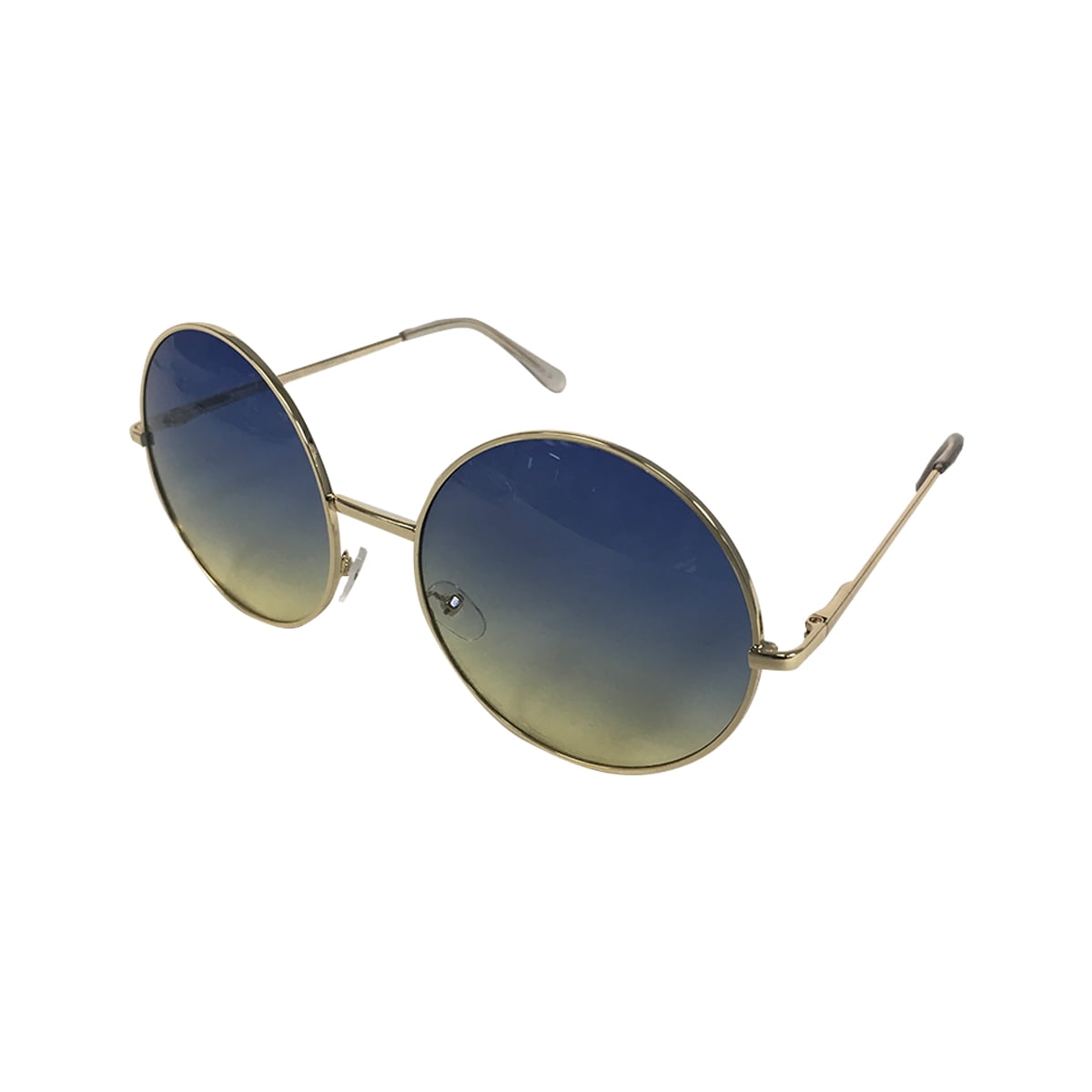 Blue/Yellow Fade Janis Joplin Round Sunglasses Hippie 60s 70s Glasses  Costume | Walmart Canada