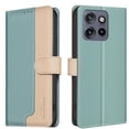 thumbnail image 5 of Premium RFID Blocking Wallet Case for Motorola Moto Thinkphone 25 with 3 Card Slots & Stand Green, 5 of 5