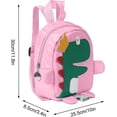 thumbnail image 2 of Children'S Backpack,Cartoon School Bags For Girls Boys, Mini Toddler Backpack With Safety Anti-Lost Strap For KidsPink, 2 of 5
