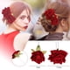 thumbnail image 3 of Piezas Clip de pelo de rosa Horquilla de flor Broche de rosa Clips florales Accesorios para el cabello de flor de rosa de mujer, 3 of 6